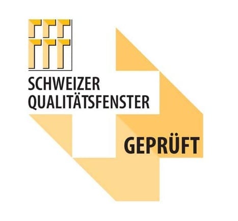 Qualitätssignet «Schweizer Qualitätsfenster geprüft» des Fachverbands FFF